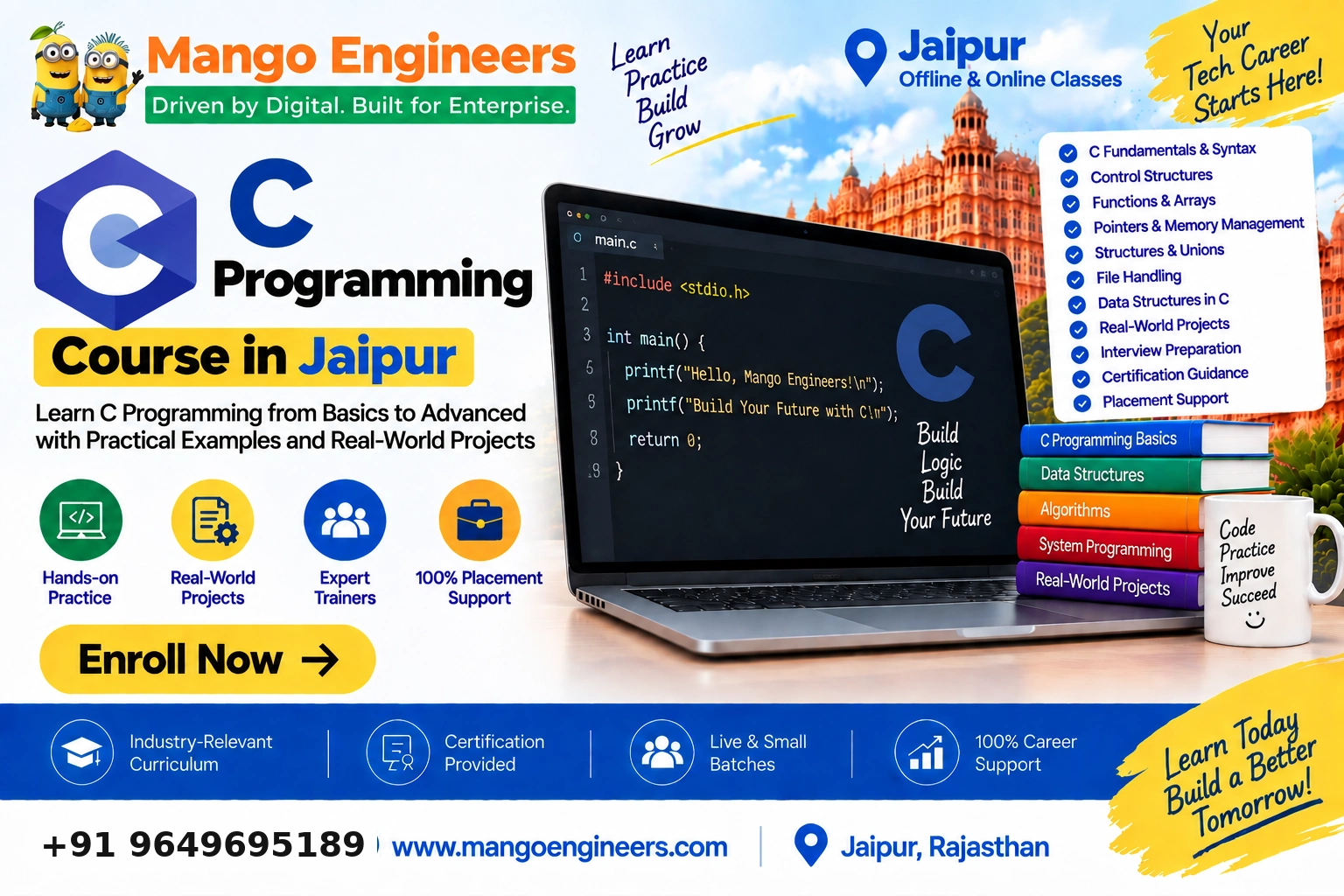 C Programming course in Jaipur
