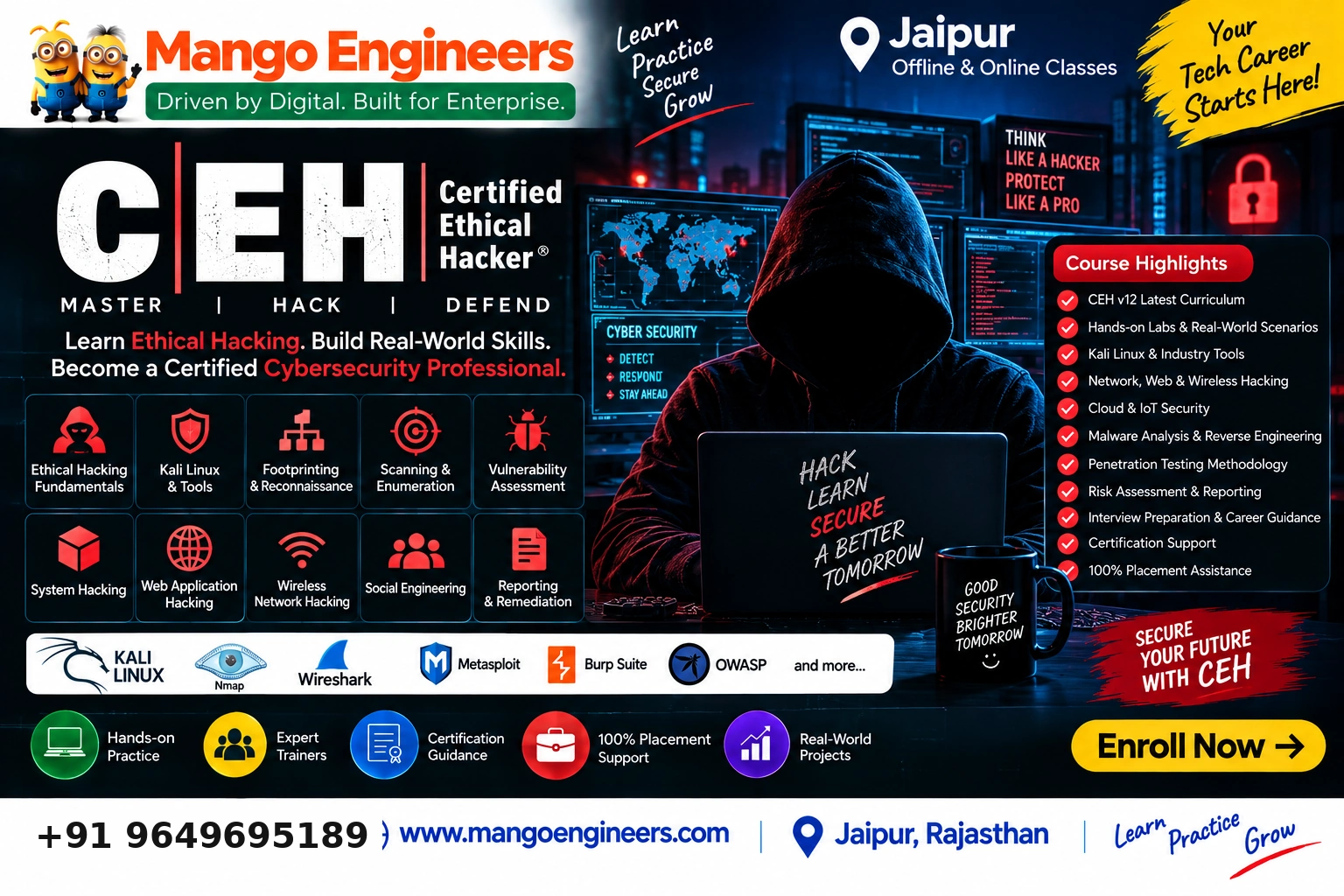 CEH Preparation course in Jaipur