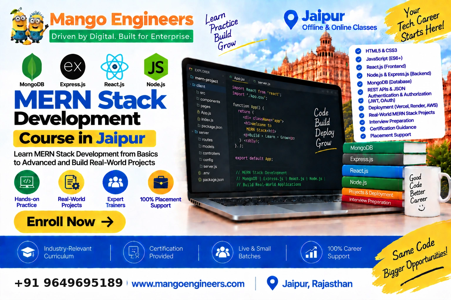MERN Stack course in Jaipur